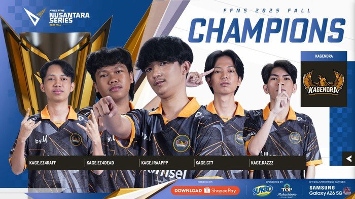 Kagendra Raih Juara FFNS 2025, Wakili Indonesia di FFWS SEA