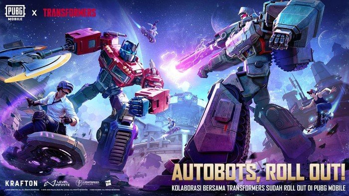 PUBG Mobile x Transformers: Update 3.9 Hadirkan Robot Raksasa